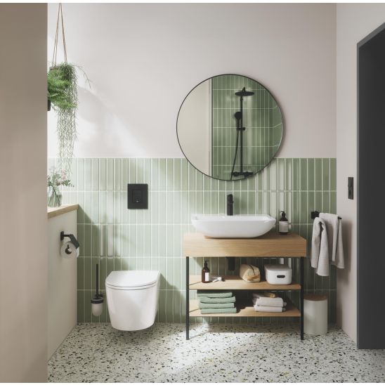 Set vaso WC con copriwater a discesa lenta Grohe Start 103848SH00, modulo di installazione Grohe Rapid SL 38539001