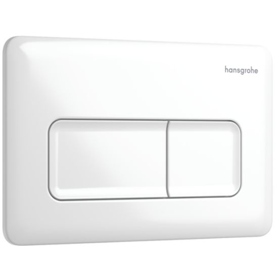 Set vaso WC con copriwater a discesa lenta Hansgrohe EluPura Q 60293450, modulo di installazione Hansgrohe iFrame universal 01022180, 66001450