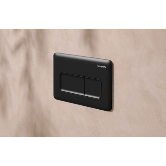 Set vaso WC con copriwater a discesa lenta Hansgrohe EluPura Original Q 60289450, modulo di installazione Hansgrohe iFrame universal 01022180, 66001670