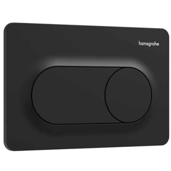 Set vaso WC con copriwater a discesa lenta Hansgrohe GladeLake S 60309450, modulo di installazione Hansgrohe iFrame universal 01022180, 66002670