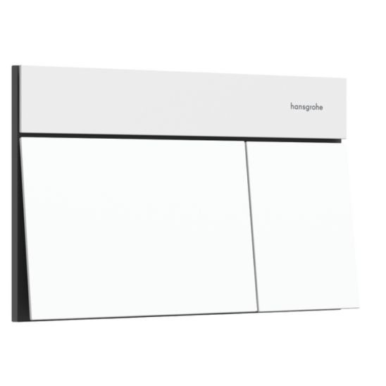 Set vaso WC Hansgrohe EluPura S 60343450, placca di comando Hansgrohe Element E 66003700, 01022180, 60148450