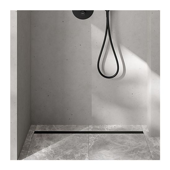 Set griglia della canalina lineare Oltens Langan Slim 30015300, mascherina della canalina lineare Oltens Langan Slim 30019300