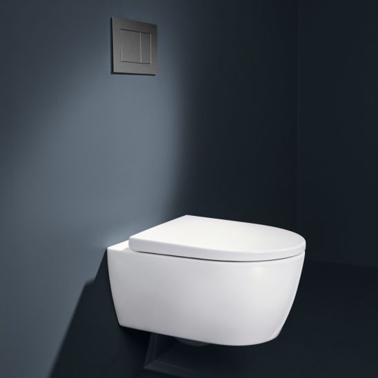 Set vaso WC con copriwater a discesa lenta Geberit iCon 503.046.00.1, modulo di installazione Geberit Duofix 111.320.00.6, 111.815.00.1, 156.050.00.1