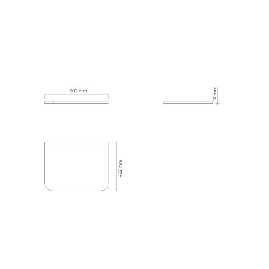 Set armadietto Oltens Hamnes 60022000, piano sopra armadietto Oltens Hamnes 63012000