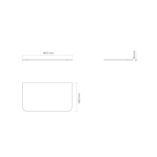 Set armadietto Oltens Hamnes 60023060, piano sopra armadietto Oltens Hamnes 63013300