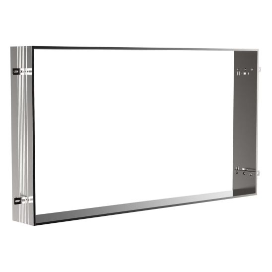 Set armadietto Kronenbach Cube 2.0 KB100229MB, telaio per montaggio a incasso dello  specchio Kronenbach Cube 2.0 NU1000034NU