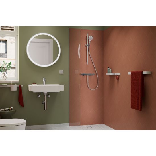 Set rubinetto per doccia Hansgrohe Vernis Blend 71640000, rubinetto per lavabo Hansgrohe Vernis Blend 71580000, 26279000