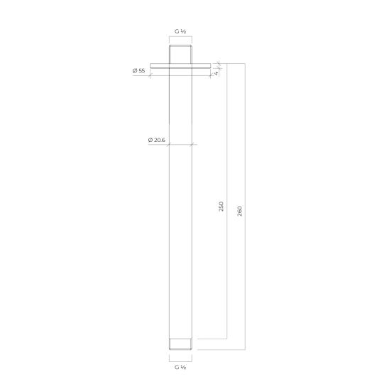 Set soffione doccia Oltens Vindel 37000800, telaio della doccia Oltens Aera 39404800