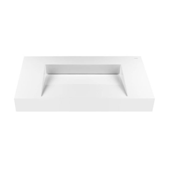 Set armadietto Oltens Lun Rilla 60028300, lavabo Oltens Stila 40001000