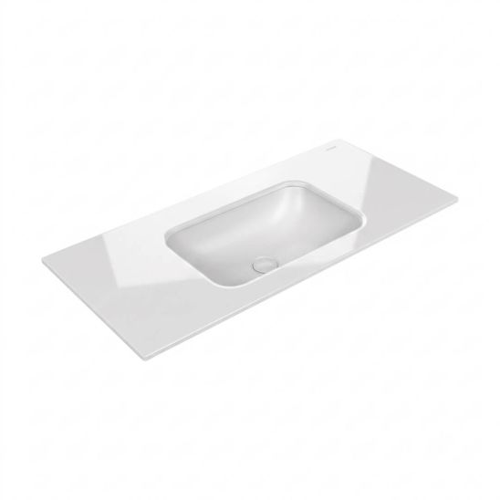 Set armadietto Oltens Lun Rilla 60029000, lavabo Oltens Kalla 40211000