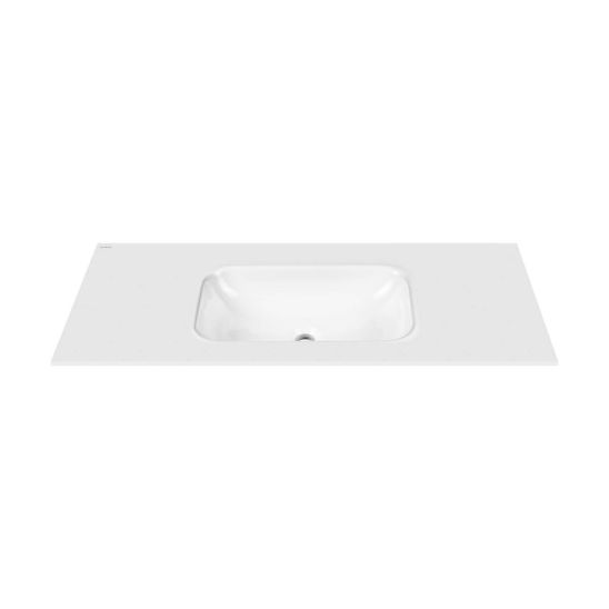 Set armadietto Oltens Lun 60034000, lavabo Oltens Kalla 40211900