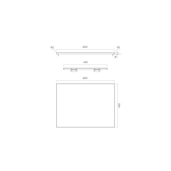 Set armadietto Oltens Lun 60027900, piano sopra armadietto Oltens Lun 63024900