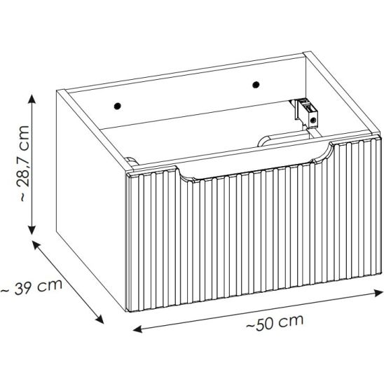 Set armadietto Comad Nova Cashmere NOVA CASHMERE 80-35-1D1DK, armadietto Comad Nova Cashmere NOVA CASHMERE 82-50-40-1S, COAST EVOKE UN 81-50-29, NOVA OAK A 89-50