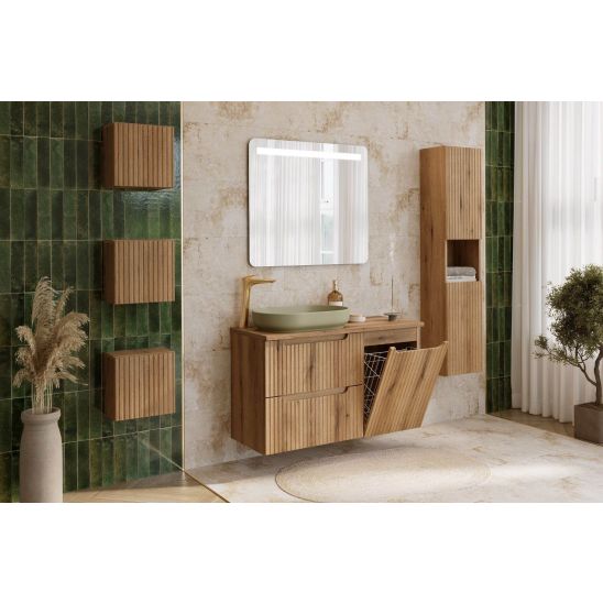 Set armadietto Comad Nova Coast Evoke NOVA COAST EVOKE 82-50-40-2S, armadietto Comad Nova Coast Evoke NOVA COAST EVOKE 80-30-2D, UN-GAJA35-SW 78570A(35), NOVA OAK A 89-50