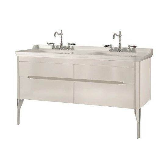 Set armadietto Kerasan Waldorf 9254 30, lavabo Kerasan Waldorf 4143k1, 9194 90