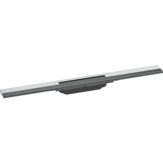Set elemento esterno dello scarico Hansgrohe RainDrain Flex 56043000, set di montaggio Hansgrohe uBox Universal 1000180