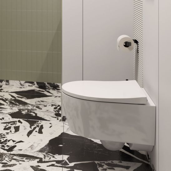 Set vaso WC Geberit iCon 503.232.00.1, modulo di installazione Geberit Duofix 111.320.00.6, 111.815.00.1, 156.050.00.1