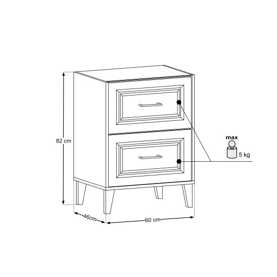 Set armadietto Comad Dorothy Ristretto DOROTHY RISTRETTO 84-60-2D, armadietto Comad Dorothy Ristretto DOROTHY RISTRETTO 82-60-46-2S, UM-6252SMILE40DP, RISTRETTO 89-60-46 M