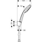 Set rubinetto per vasca e doccia Hansgrohe Logis 71400000, rubinetto per lavabo Hansgrohe Logis 71100000, 27592000