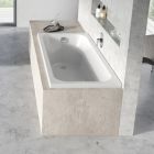 Set vasca da bagno rettangolare Ravak Chrome C731000000, sifone per vasca da bagno Ravak X01305, GPX2240015