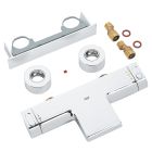 Set set doccia Grohe Euphoria 27421002, rubinetto per vasca e doccia Grohe Grohtherm 2000 34464001