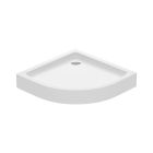 Set box doccia Cersanit Moduo S162-010, piatto doccia semicircolare Cersanit Tako S204-004