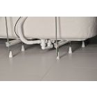 Set vasca da bagno angolare Ravak Gentiana CG01000000, sifone per vasca da bagno Viega Simplex 495121, GPX2240020