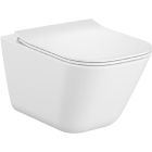 Set vaso WC Roca Gap A34647L000, copriwater Roca Gap Square A801472003