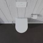Set vaso WC Duravit ME by Starck 2530090000, copriwater Duravit ME by Starck 0020190000