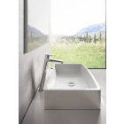 Set rubinetto per lavabo Ravak 10° X070091, lavabo Ravak Ceramic XJX01155002, X01439