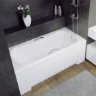 Set vasca da bagno rettangolare Besco Aria #WAA-170-PA, rivestimento per vasca da bagno Besco #OAP-170-UNI