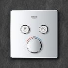 Set rubinetto per vasca e doccia Grohe Grohtherm SmartControl 29124000, soffione doccia con braccio Grohe Rainshower 26564000, 26405000, 35600000