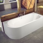 Set rivestimento per vasca da bagno Besco Avita OAV-170-NSCR, vasca da bagno angolare Besco Avita #WAV-170-NP