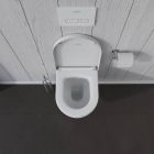 Set vaso WC Duravit ME by Starck 2530092000, copriwater Duravit ME by Starck 0020190000