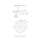 Set asta doccia Oltens Alling 37300800, doccetta Oltens Ume 37102800, 37201800, 84200500