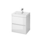 Set armadietto Cersanit Crea S924-007, lavabo Cersanit Crea K114-005