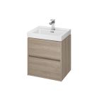 Set armadietto Cersanit Crea S924-007, lavabo Cersanit Crea K114-005