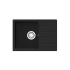 Set lavello in granito Teka Comfor TQ 115350000, rubinetto da cucina Teka Uni 116030071