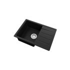 Set lavello in granito Teka Comfor TQ 115350000, rubinetto da cucina Teka Uni 116030071