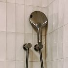 Set soffione doccia con braccio Grohe Rainshower 26066A00, rubinetto per vasca e doccia Grohe Grohtherm SmartControl 29119A00, 26574A00, 27057A00, 27074A00, 28362A01