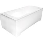 Set vasca da bagno rettangolare Besco Shea #WAS-150-PK, rivestimento per vasca da bagno Besco #OAP-150-UNI