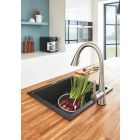 Set rubinetto da cucina Grohe Zedra 32294DC2, lavello in granito Grohe K700 31654AP0