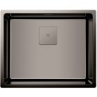 Set lavello in acciaio con sifone Teka Flexlinea 115000024, rubinetto da cucina Teka ICC 116030005