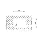 Set lavello in acciaio con sifone Teka Flexlinea 115000024, rubinetto da cucina Teka ICC 116030005