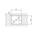 Set lavello in acciaio con sifone Teka Flexlinea 115000024, rubinetto da cucina Teka ICC 116030005