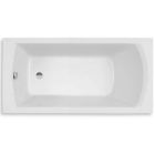 Set vasca da bagno rettangolare Roca Linea Slim A248544000, rubinetto per vasca e doccia Roca Lanta A5A0111C00, AM4008512M