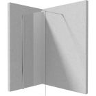 Set porta doccia Deante Kerria Plus KTSX041P, parete doccia walk-in Deante Kerria Plus KTS_038P