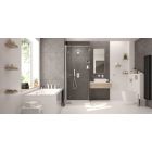 Set porta doccia Deante Kerria Plus KTSX041P, parete doccia walk-in Deante Kerria Plus KTS_038P