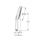 Set rubinetto per vasca e doccia Grohe Essence 33624001, doccetta Grohe Rainshower 26574000, 27074000, 22112000