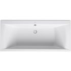 Set vasca da bagno rettangolare Roca Savai A248590000, parete vasca Roca Capital AM4111512M, A5A0111C00